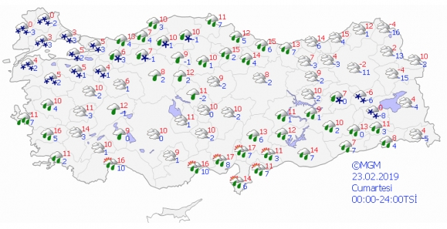 Türkiye yeni bir yağışlı havanın etkisine giriyor